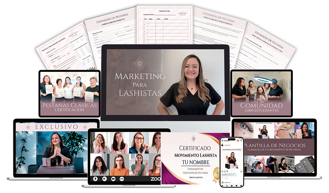 CURSO VIRTUAL | Lashista Inicial