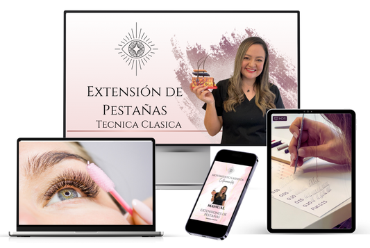 Curso Extensión de Pestañas  (Tecnica Clasica)