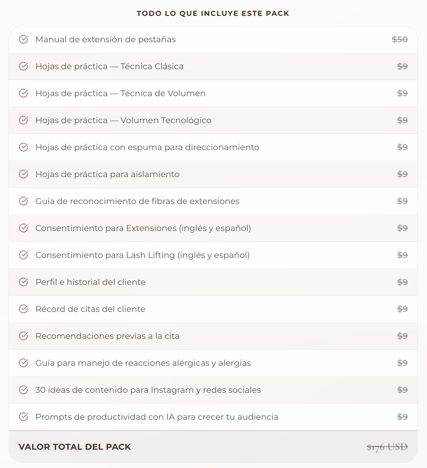Pack completo Lashista Profesional | La Biblia de las extensiones de pestañas y todos los formatos legales y de practica en PDF listos para imprimir